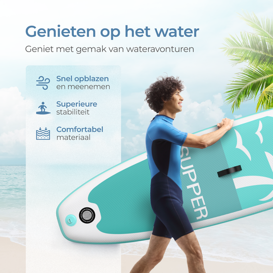 SUP Board (285CM) | + GRATIS Tas T.W.V €10,00