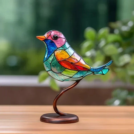 Glas-in-lood vogels | Betoverende decoratie!