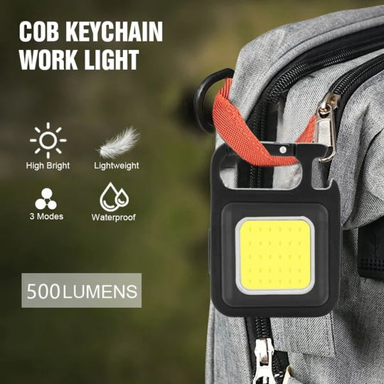 Draagbare mini CBO-werklamp sleutelhanger