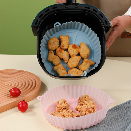 Siliconen Ovenschaal | Nooit meer je airfryer schoonmaken!