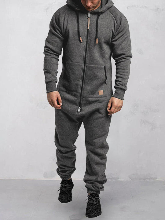 Fields® | Heren overall met Capuchon