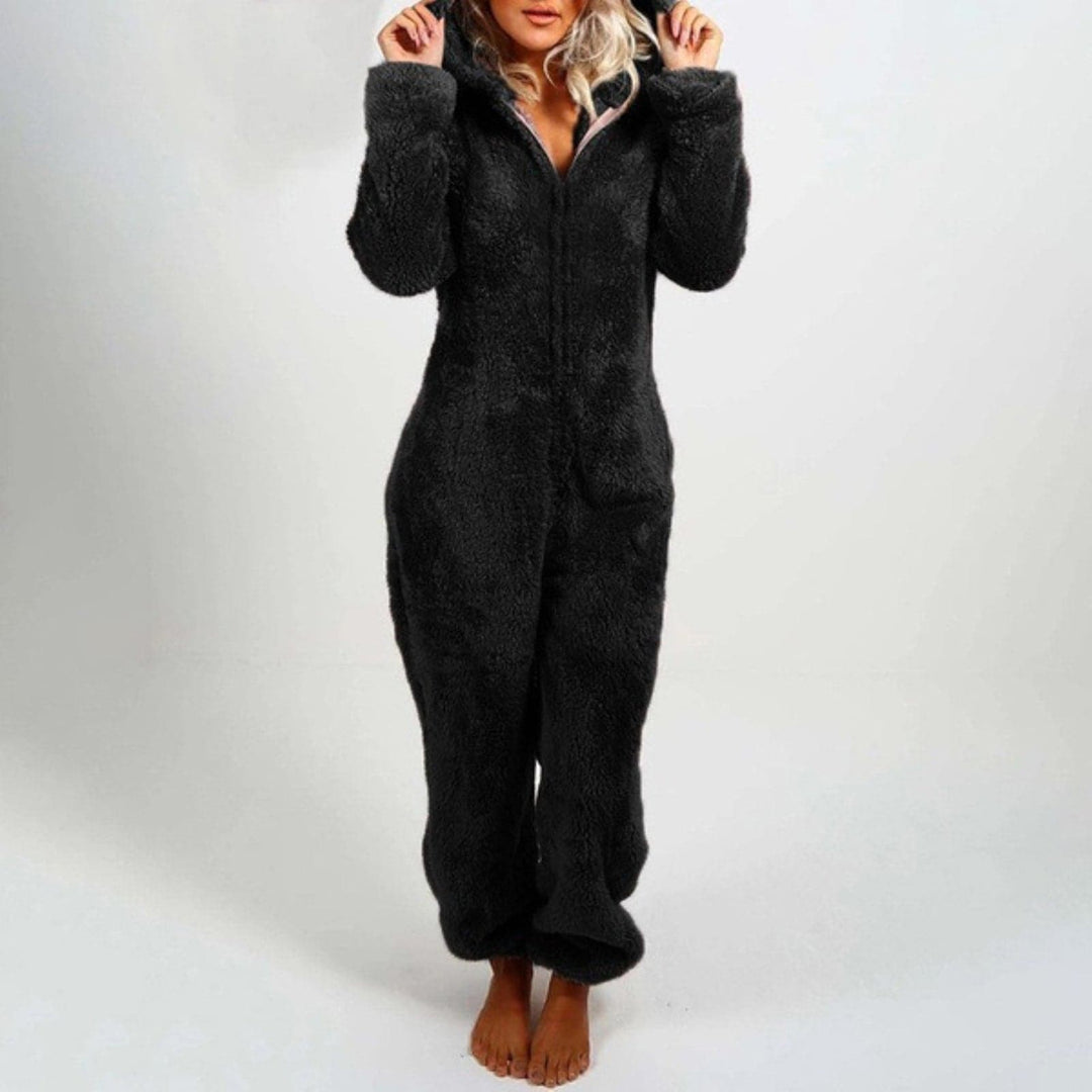 CozyNova™ - De Ultieme Hoodie Jumpsuit voor Koude Herfst- en Winterdagen