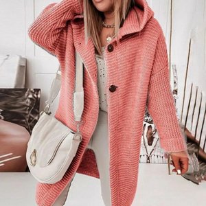 CozyWarm Cardigan - Jouw Warme en Stijlvolle Gebreide Cardigan om Deze Winter Door te Komen