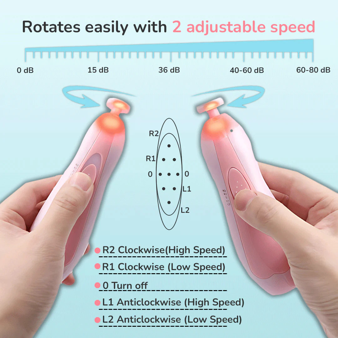 BabyNail Pro™ | Gemakkelijk en veilig knippen van babynagels!