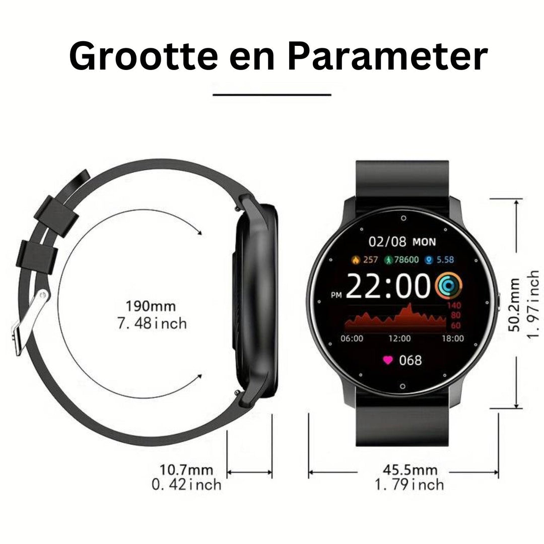 Fit Smartwatch | Verbetert je gezondheid en blijf verbonden