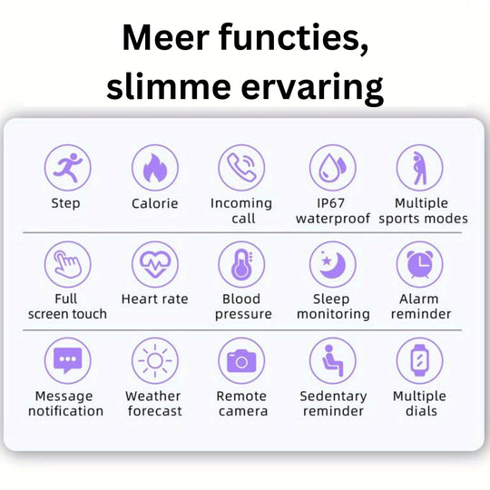 Fit Smartwatch | Verbetert je gezondheid en blijf verbonden
