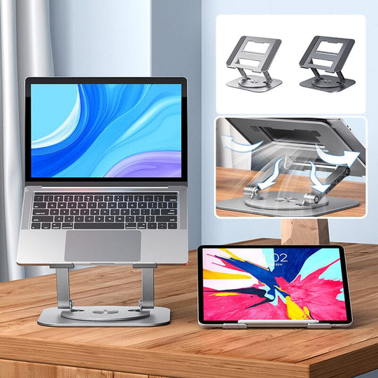 FlexMaster™ - De Tablet & Laptop Stand die je Werkervaring naar een Hoger Niveau Comfort Tilt