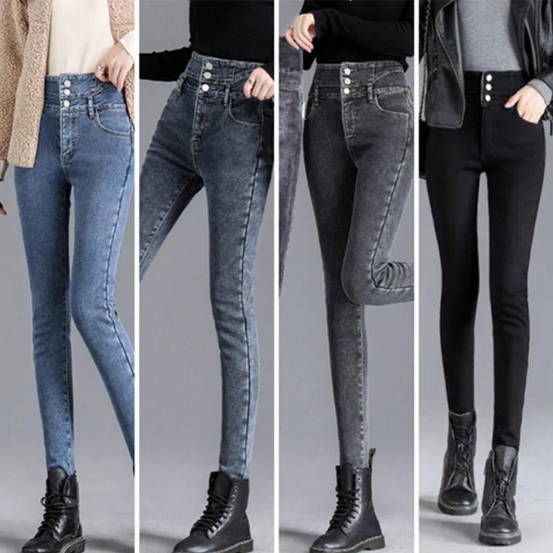 SoftCloud™ Jeans - De Meest Comfortable én Warme Skinny Jeans