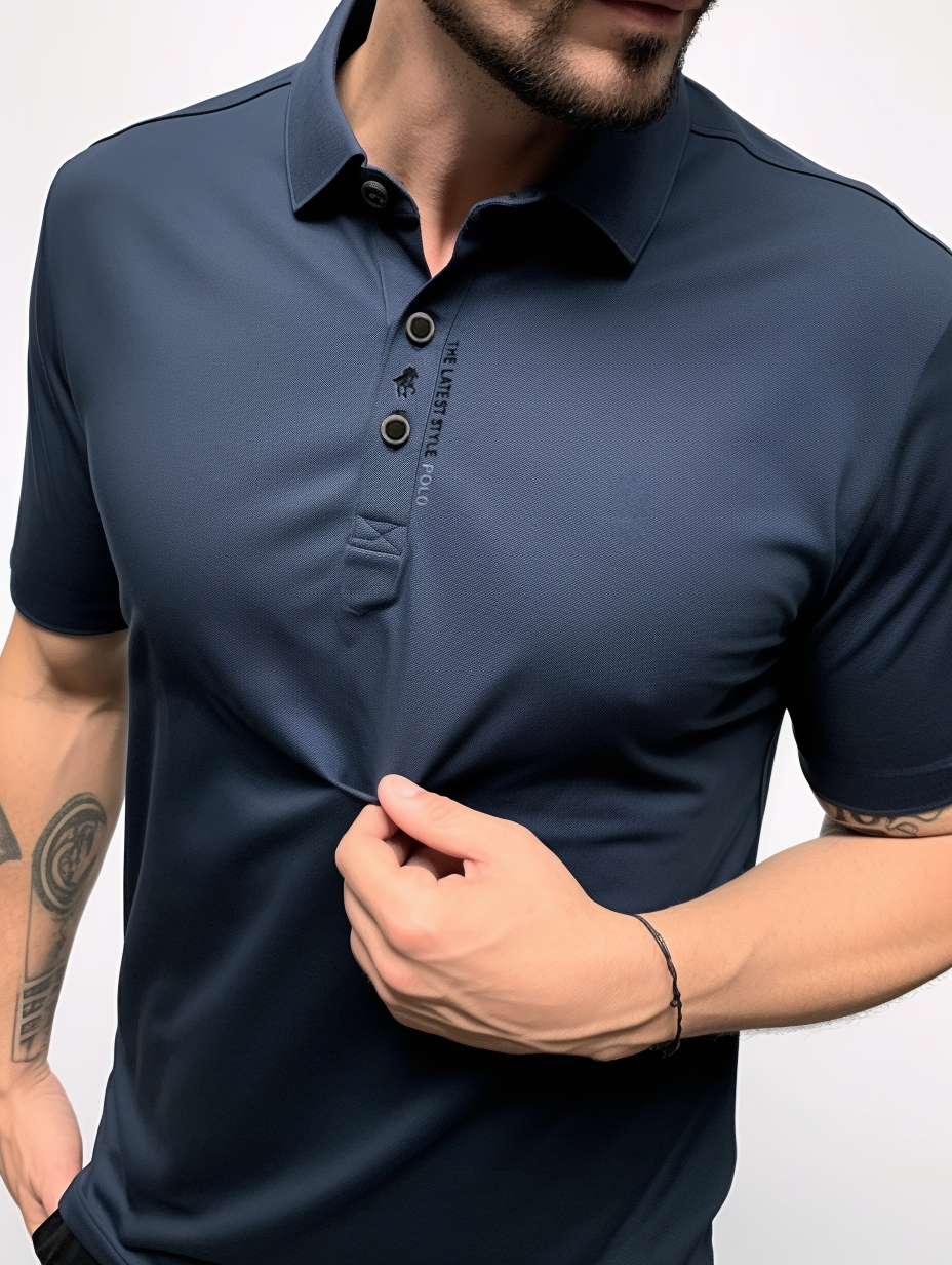 Arian™ | Muscle Fit Luxe Polo