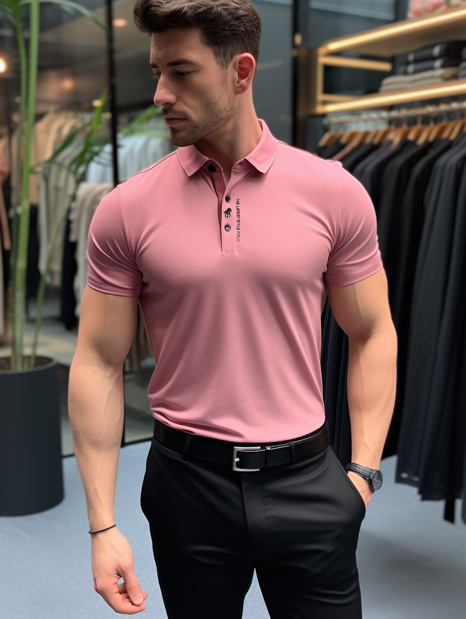 Arian™ | Muscle Fit Luxe Polo